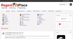 Desktop Screenshot of miplace.regent-college.ac.uk